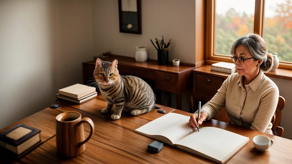 Strukturiertes Protokoll einer Tierkommunikations-Sitzung mit handschriftlichen Notizen und Tabellen.